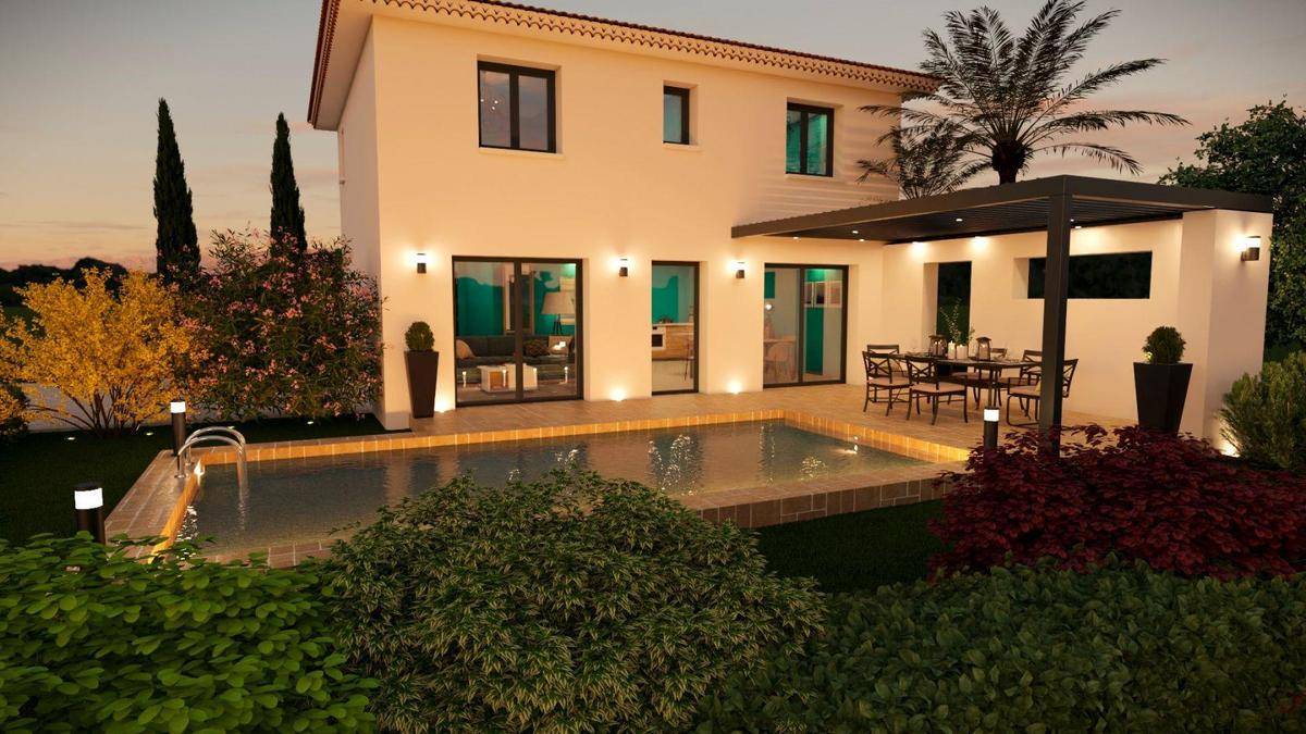 Programme terrain + maison à Roquebrune-sur-Argens en Var (83) de 650 m² à vendre au prix de 449600€ - 1