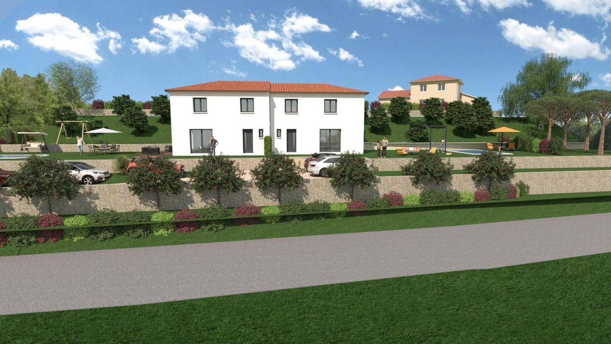 Programme terrain + maison à Grasse en Alpes-Maritimes (06) de 700 m² à vendre au prix de 499000€ - 1