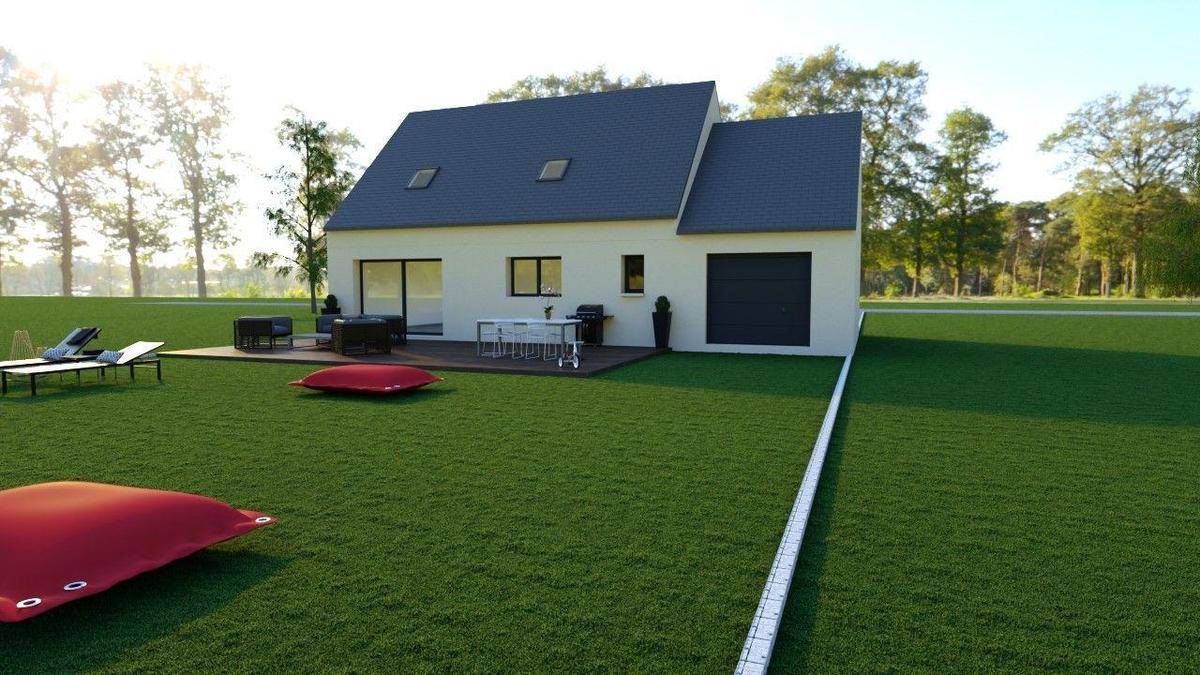 Programme terrain + maison à Abbeville-Saint-Lucien en Oise (60) de 1014 m² à vendre au prix de 317000€ - 4