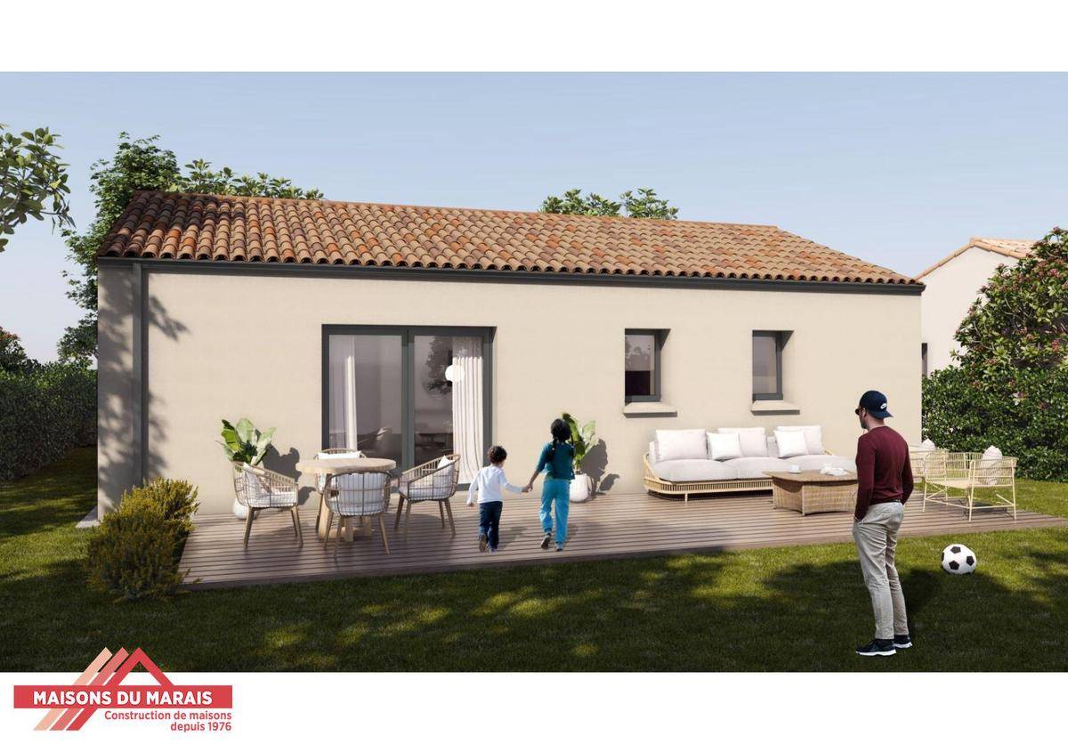 Programme terrain + maison à Amailloux en Deux-Sèvres (79) de 764 m² à vendre au prix de 152117€ - 2