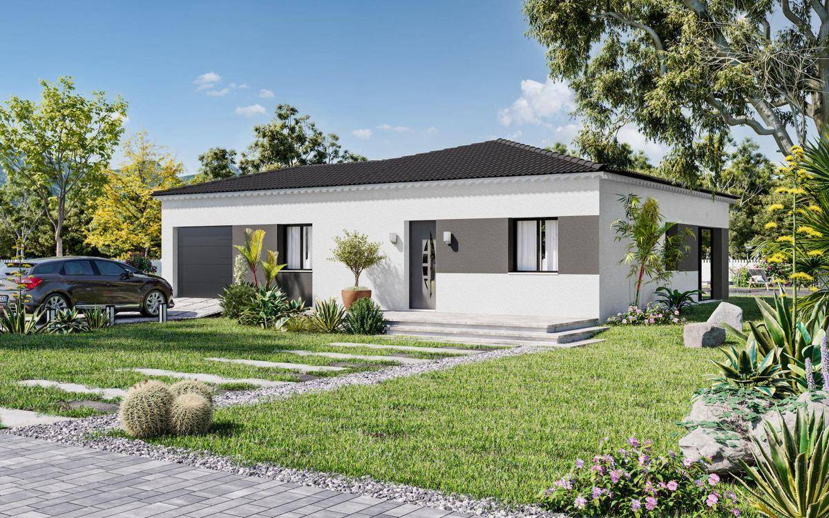 Programme terrain + maison à Salon-de-Provence en Bouches-du-Rhône (13) de 400 m² à vendre au prix de 386958€ - 1