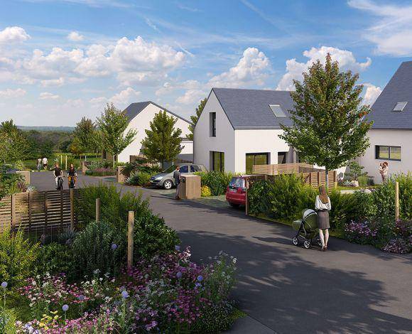Programme terrain + maison à Saint-Barthélemy-d'Anjou en Maine-et-Loire (49) de 304 m² à vendre au prix de 316641€ - 4