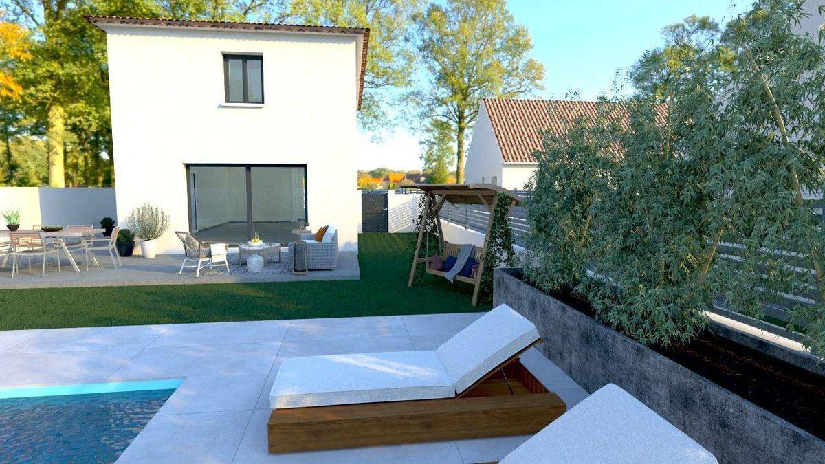 Programme terrain + maison à Châteauneuf-les-Martigues en Bouches-du-Rhône (13) de 441 m² à vendre au prix de 419350€ - 2