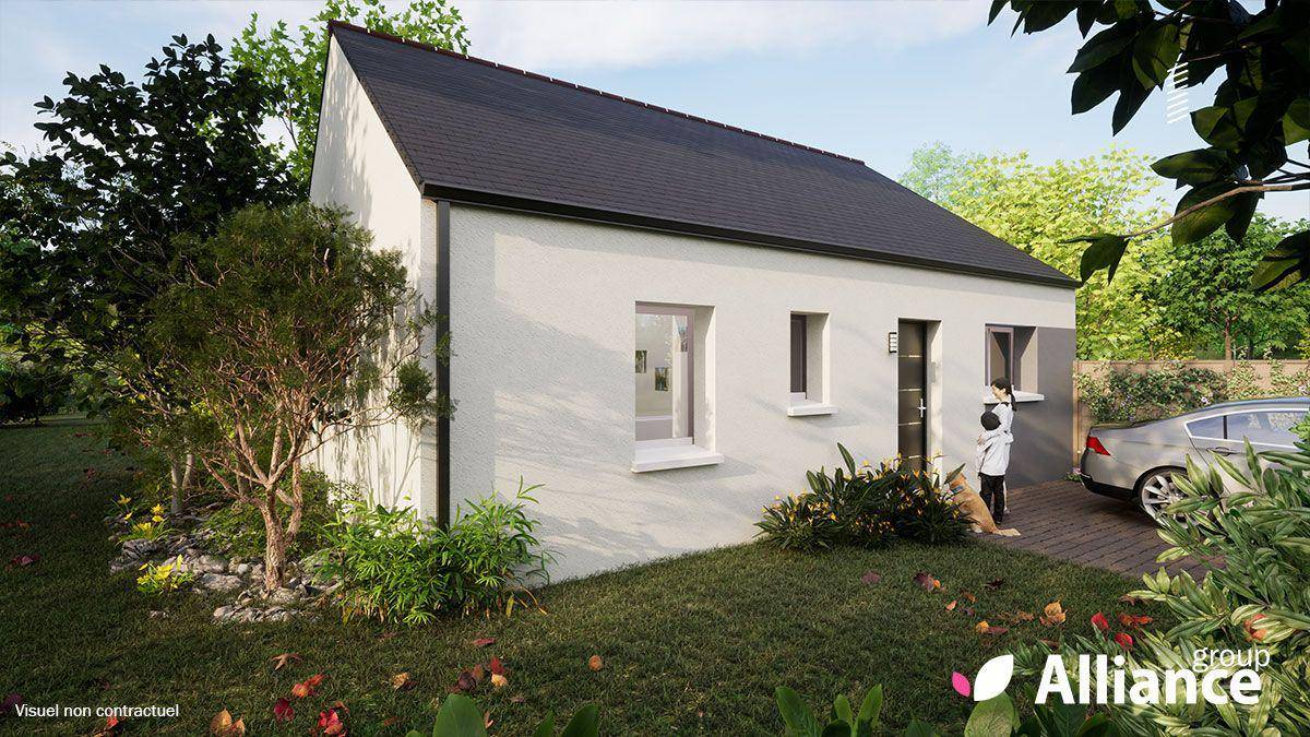 Programme terrain + maison à Besné en Loire-Atlantique (44) de 380 m² à vendre au prix de 212000€ - 1