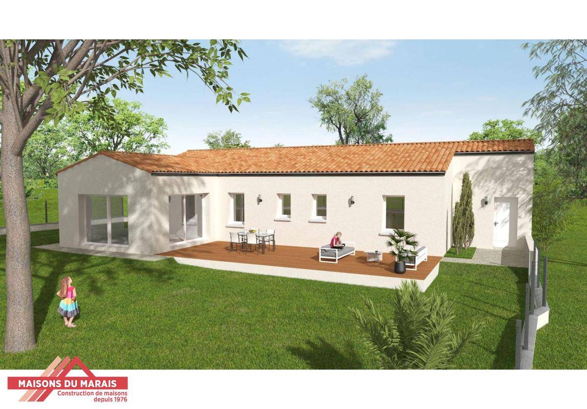 Programme terrain + maison à Coulon en Deux-Sèvres (79) de 597 m² à vendre au prix de 303228€ - 2