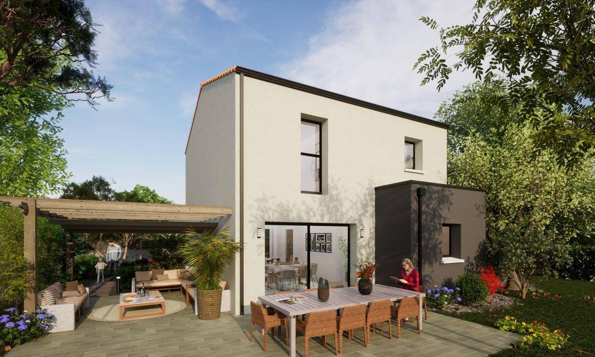 Programme terrain + maison à La Marne en Loire-Atlantique (44) de 870 m² à vendre au prix de 285940€ - 2