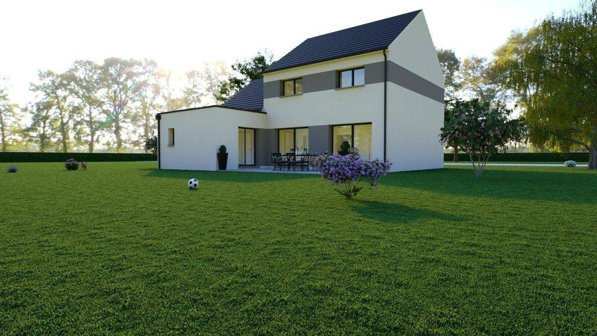Programme terrain + maison à Jouarre en Seine-et-Marne (77) de 300 m² à vendre au prix de 257800€ - 1