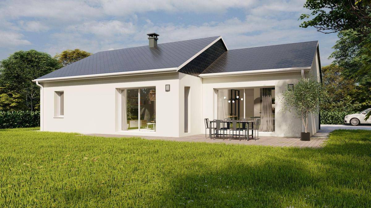 Programme terrain + maison à Salmiech en Aveyron (12) de 660 m² à vendre au prix de 255460€ - 1