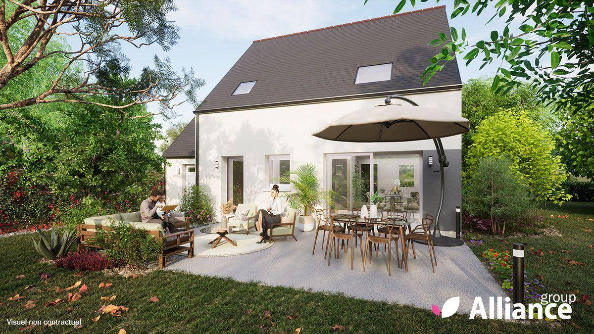 Programme terrain + maison à Huillé-Lézigné en Maine-et-Loire (49) de 397 m² à vendre au prix de 245676€ - 2