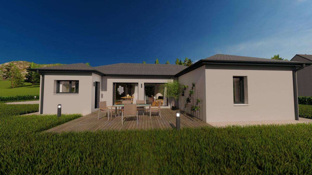 Programme terrain + maison à Gramond en Aveyron (12) de 636 m² à vendre au prix de 293300€ - 2