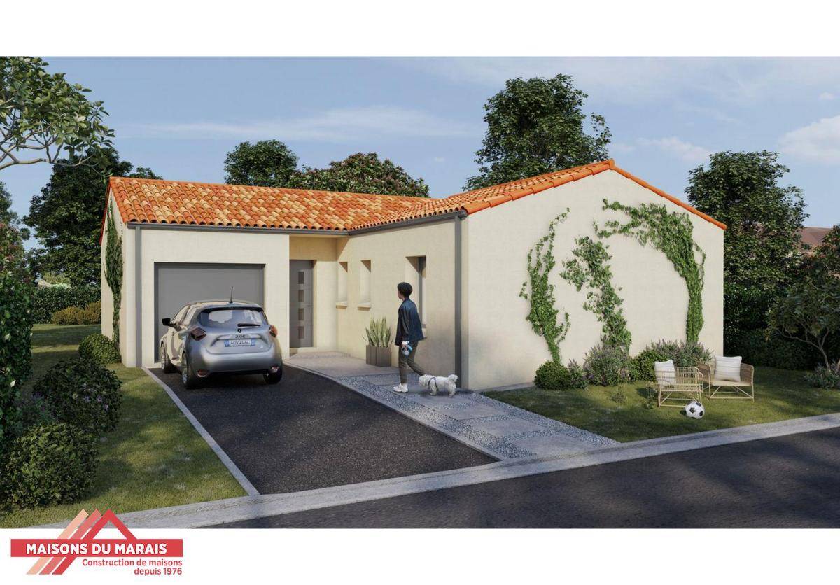 Programme terrain + maison à Clessé en Deux-Sèvres (79) de 843 m² à vendre au prix de 177720€ - 1
