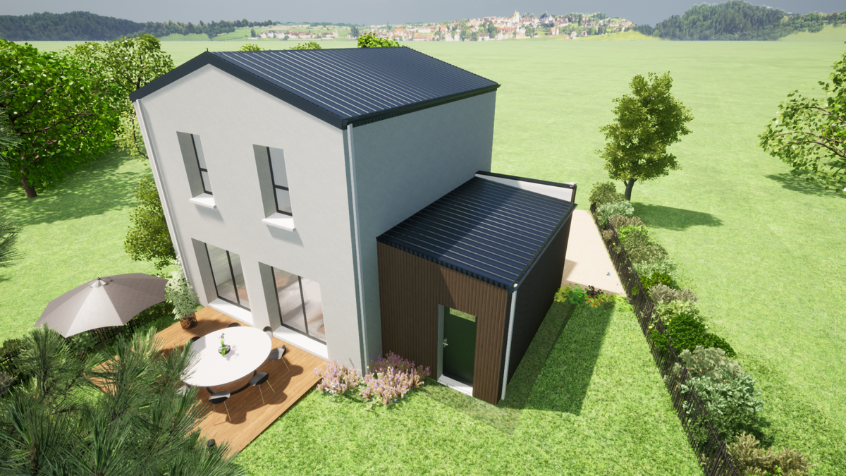 Programme terrain + maison à Avrillé en Maine-et-Loire (49) de 620 m² à vendre au prix de 414287€ - 2