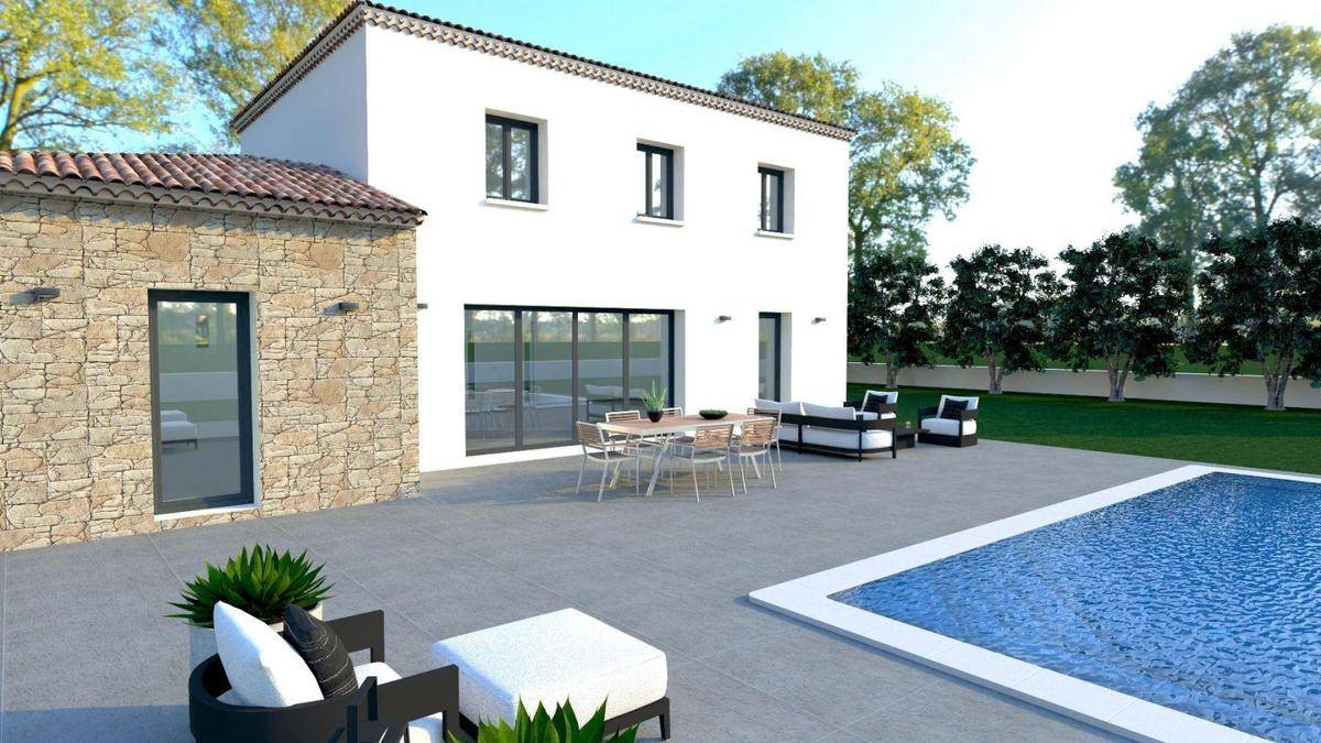 Programme terrain + maison à Les Pennes-Mirabeau en Bouches-du-Rhône (13) de 700 m² à vendre au prix de 580000€ - 1