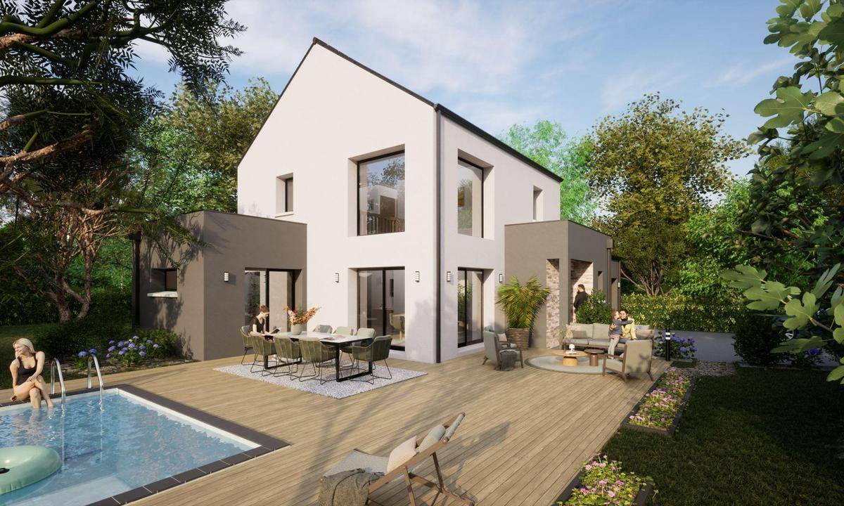 Programme terrain + maison à Les Hauts-d'Anjou en Maine-et-Loire (49) de 900 m² à vendre au prix de 361120€ - 2