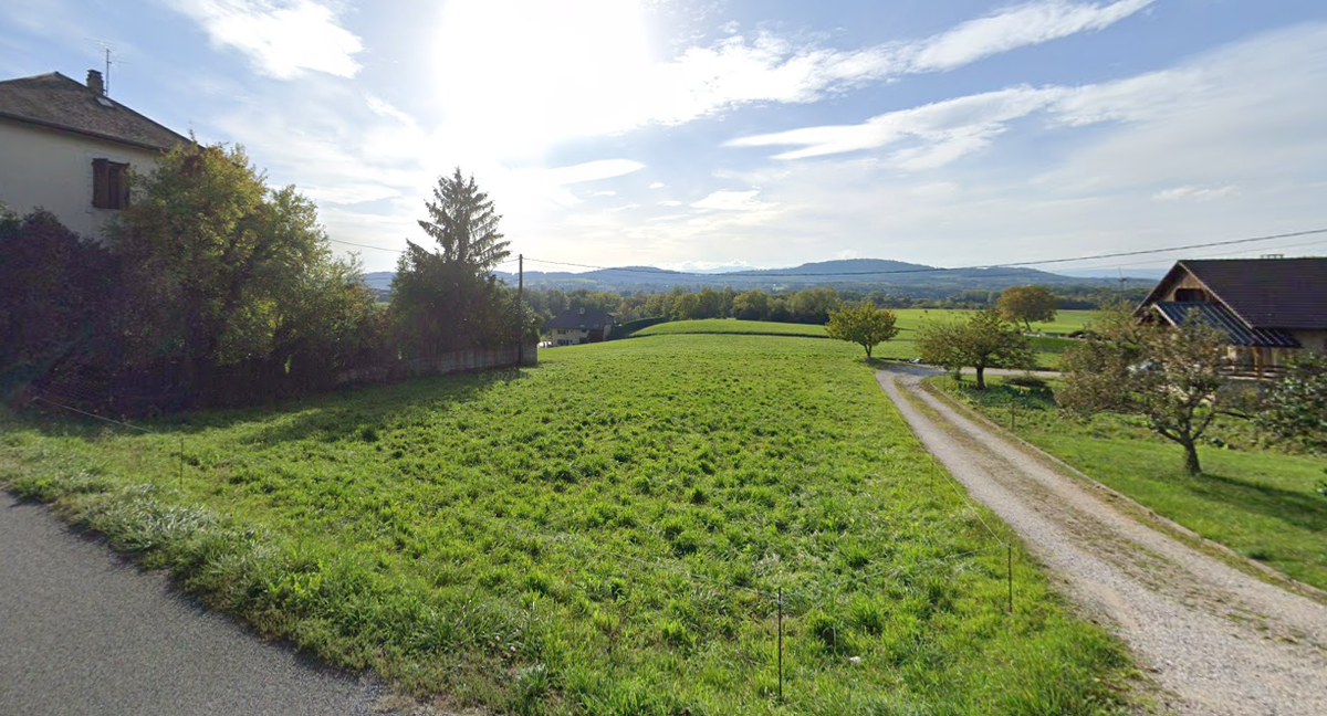 Terrain seul à La Balme-de-Sillingy en Haute-Savoie (74) de 1108 m² à vendre au prix de 400000€ - 1