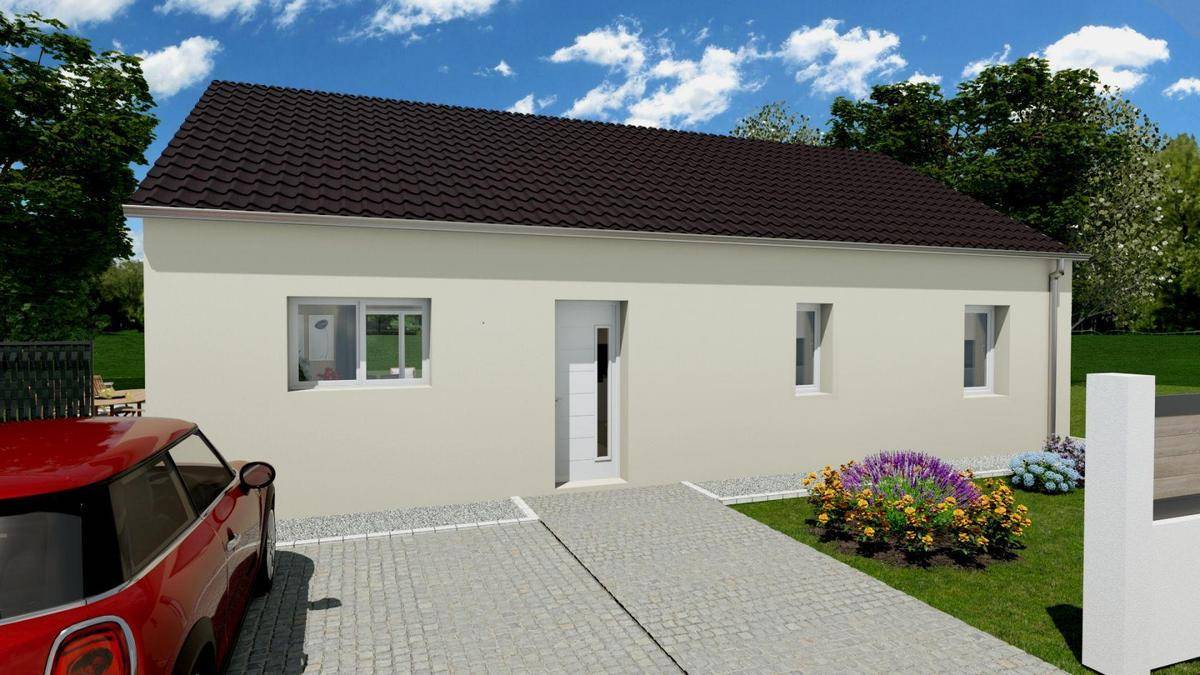Programme terrain + maison à Roussennac en Aveyron (12) de 1020 m² à vendre au prix de 181760€ - 1