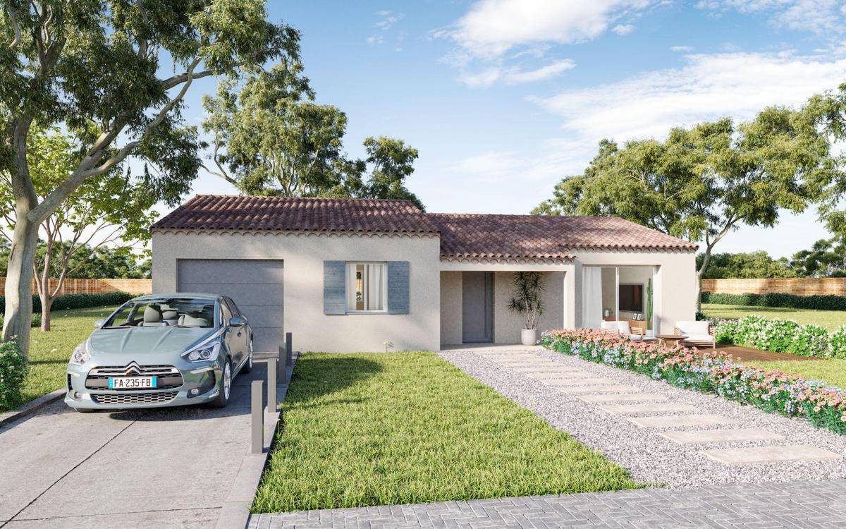Programme terrain + maison à Chaudon-Norante en Alpes-de-Haute-Provence (04) de 900 m² à vendre au prix de 239277€ - 1