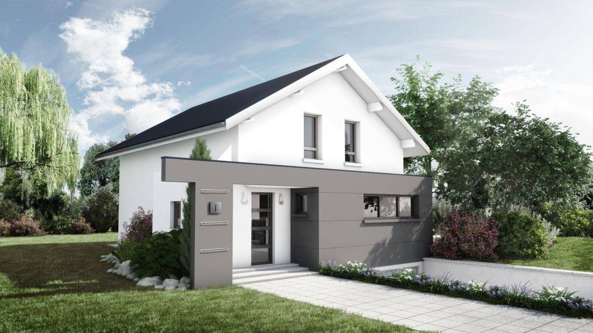 Programme terrain + maison à Marin en Haute-Savoie (74) de 393 m² à vendre au prix de 569489€ - 1