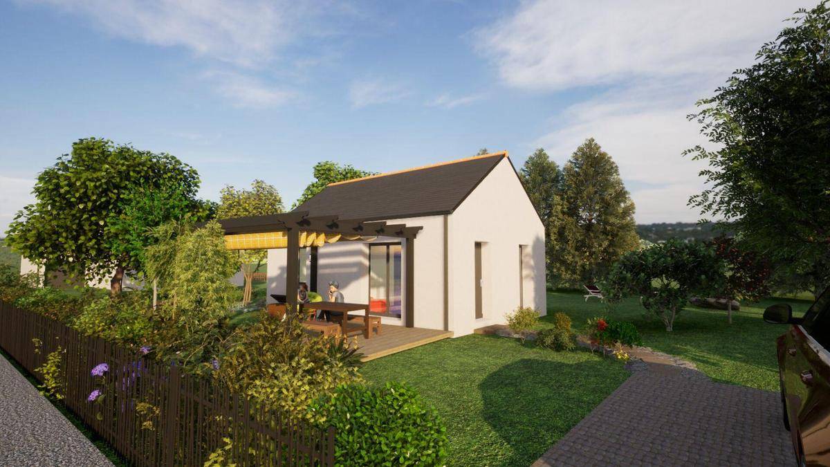 Programme terrain + maison à Champtocé-sur-Loire en Maine-et-Loire (49) de 630 m² à vendre au prix de 149290€ - 2