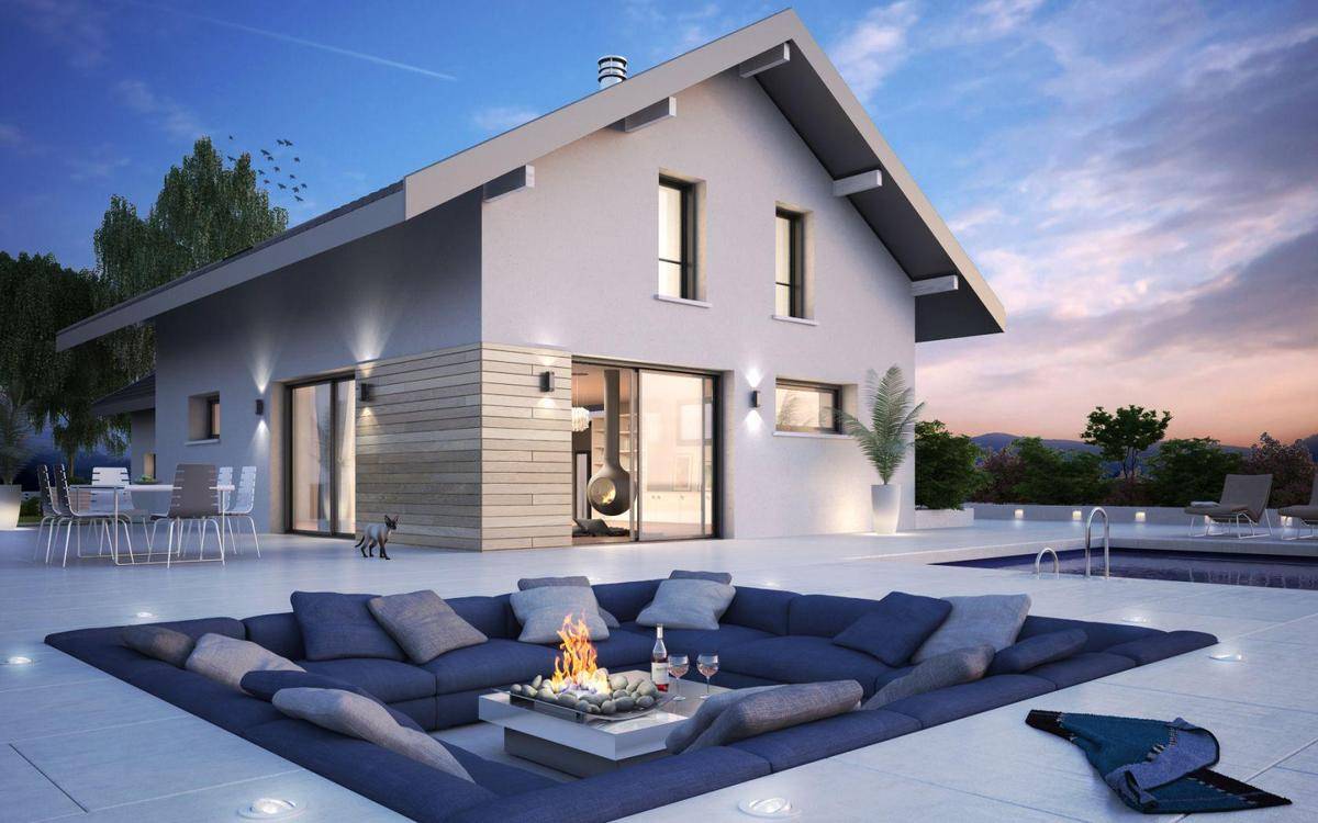 Programme terrain + maison à Viuz-en-Sallaz en Haute-Savoie (74) de 540 m² à vendre au prix de 530000€ - 1