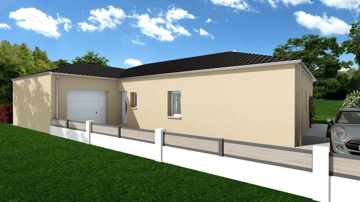 Programme terrain + maison à Palmas d'Aveyron en Aveyron (12) de 964 m² à vendre au prix de 274956€ - 1