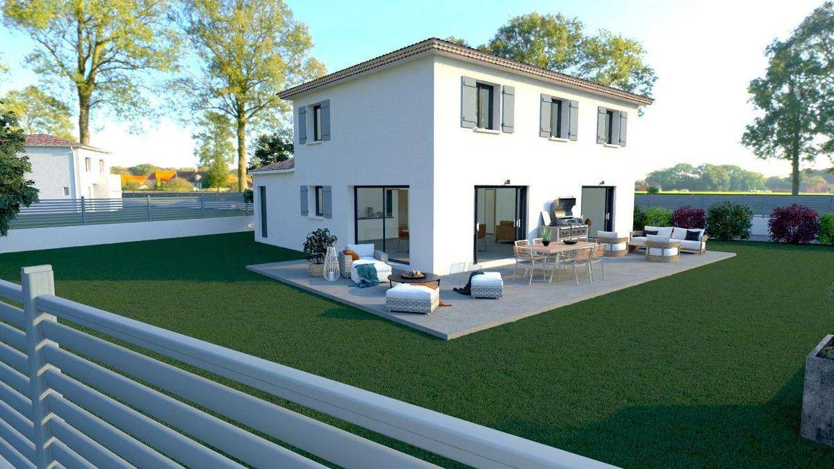 Programme terrain + maison à Ventabren en Bouches-du-Rhône (13) de 1429 m² à vendre au prix de 661000€ - 2