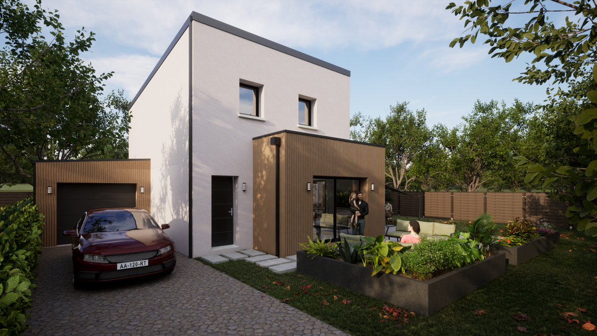 Programme terrain + maison à Feneu en Maine-et-Loire (49) de 457 m² à vendre au prix de 315950€ - 1