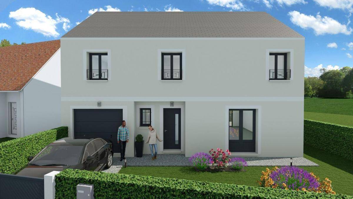 Programme terrain + maison à Wavignies en Oise (60) de 479 m² à vendre au prix de 278650€ - 1