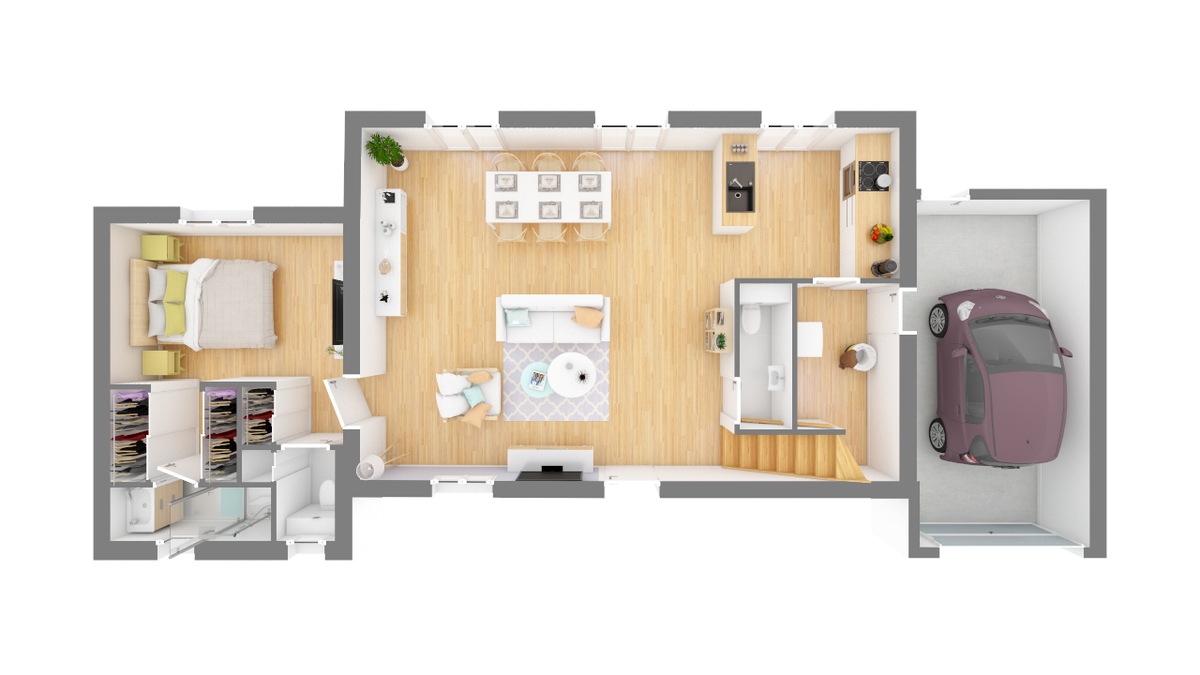 Programme terrain + maison à Cabriès en Bouches-du-Rhône (13) de 400 m² à vendre au prix de 599000€ - 4