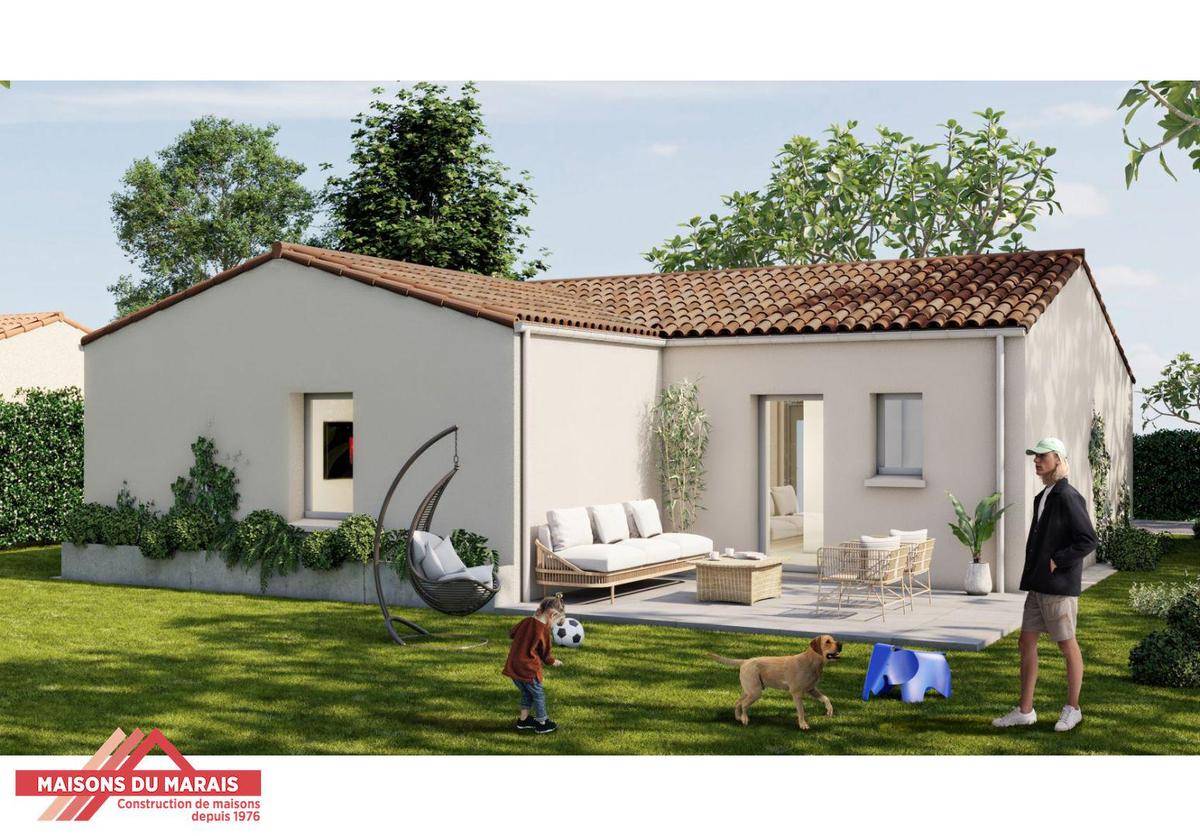 Programme terrain + maison à Pompaire en Deux-Sèvres (79) de 639 m² à vendre au prix de 168524€ - 2