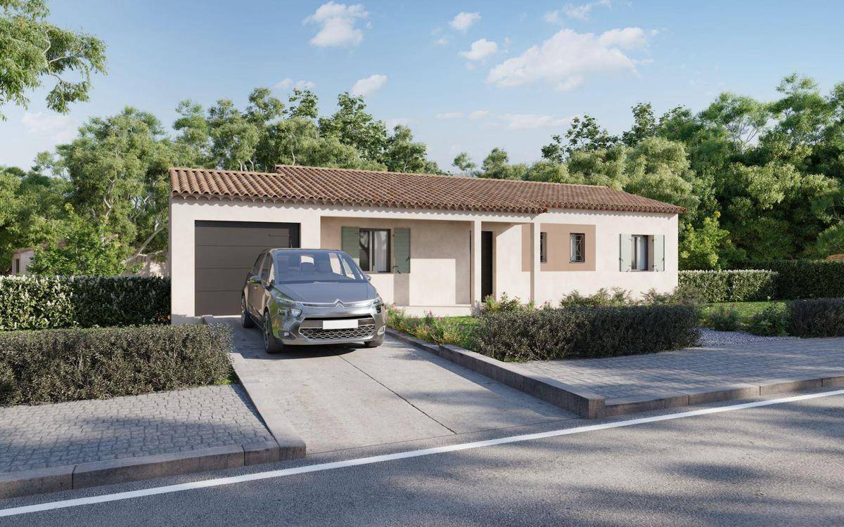 Programme terrain + maison à Lançon-Provence en Bouches-du-Rhône (13) de 657 m² à vendre au prix de 359024€ - 1