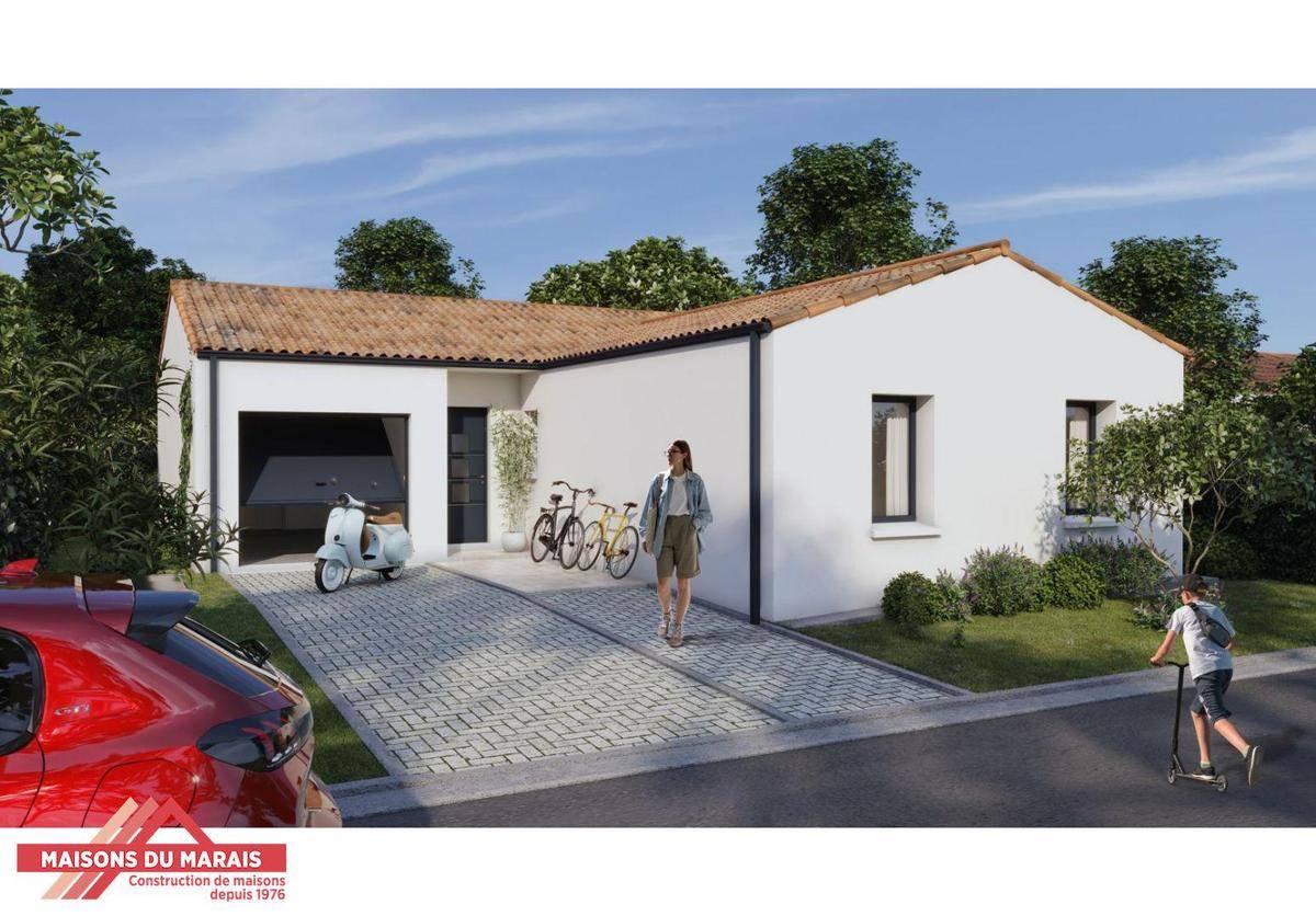 Programme terrain + maison à Thouars en Deux-Sèvres (79) de 500 m² à vendre au prix de 193042€ - 1