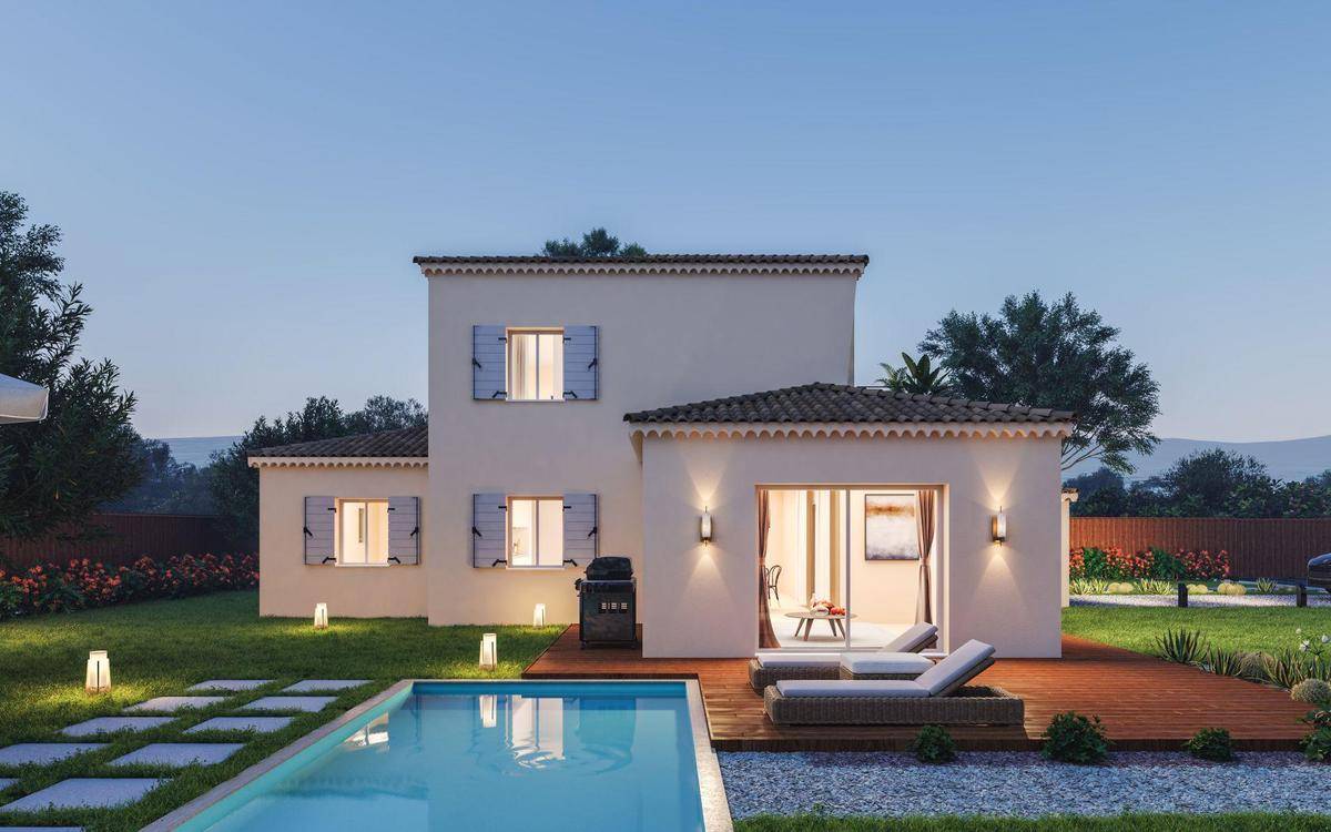 Programme terrain + maison à Cucuron en Vaucluse (84) de 1325 m² à vendre au prix de 475396€ - 4