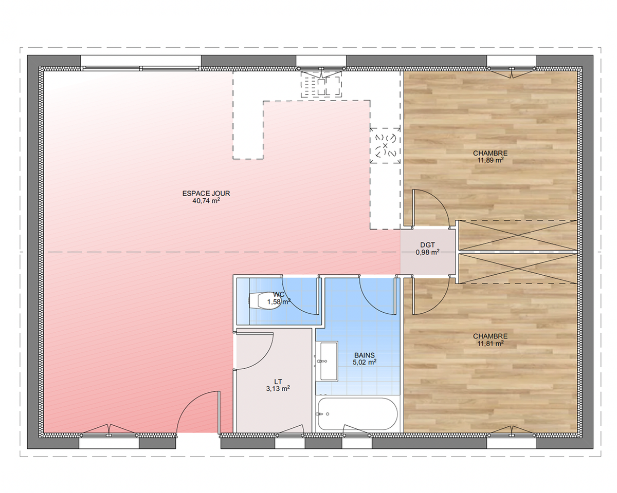 Programme terrain + maison à Val Buëch-Méouge en Hautes-Alpes (05) de 640 m² à vendre au prix de 218038€ - 4