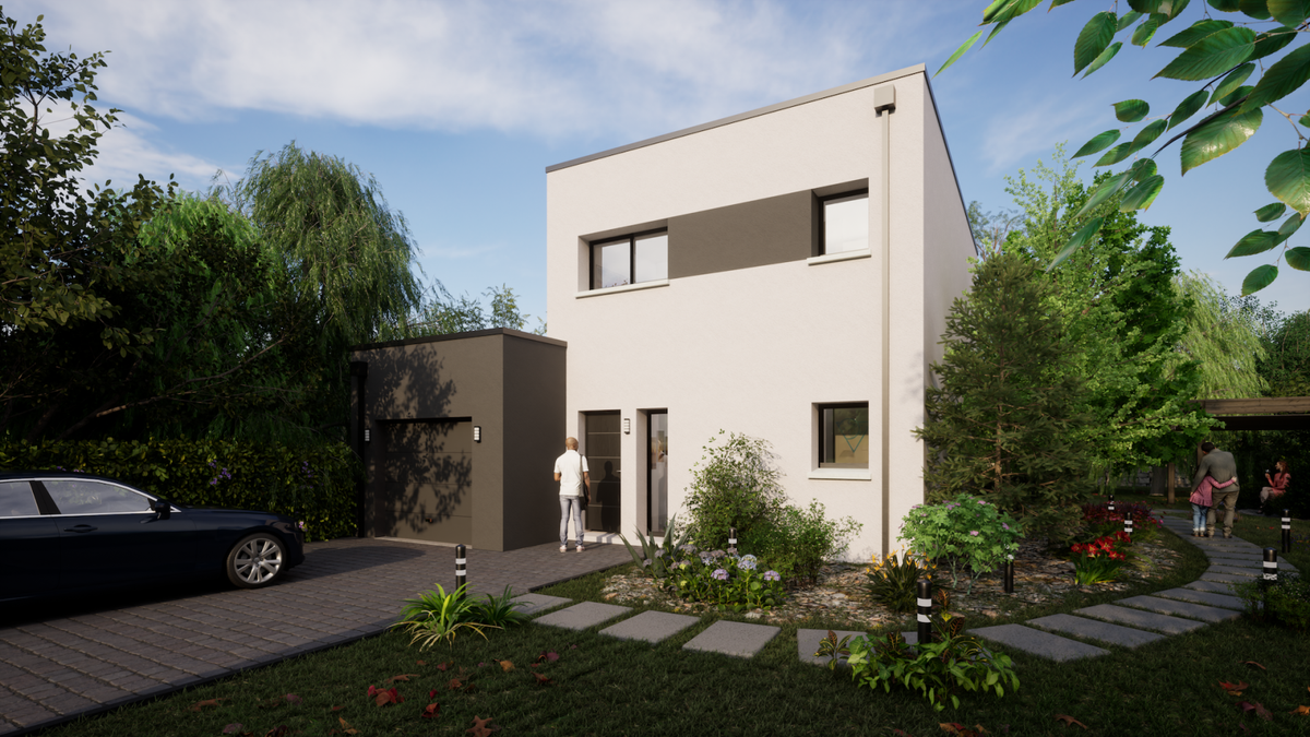 Programme terrain + maison à Feneu en Maine-et-Loire (49) de 389 m² à vendre au prix de 279790€ - 1