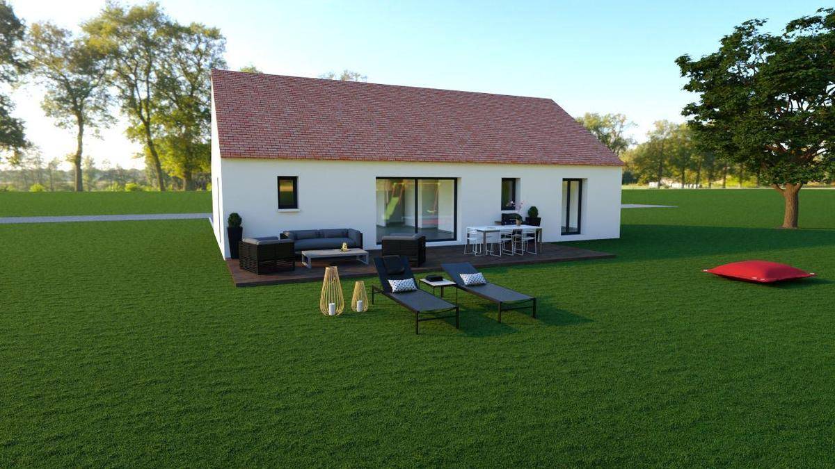 Programme terrain + maison à Abbeville-Saint-Lucien en Oise (60) de 1014 m² à vendre au prix de 264500€ - 3