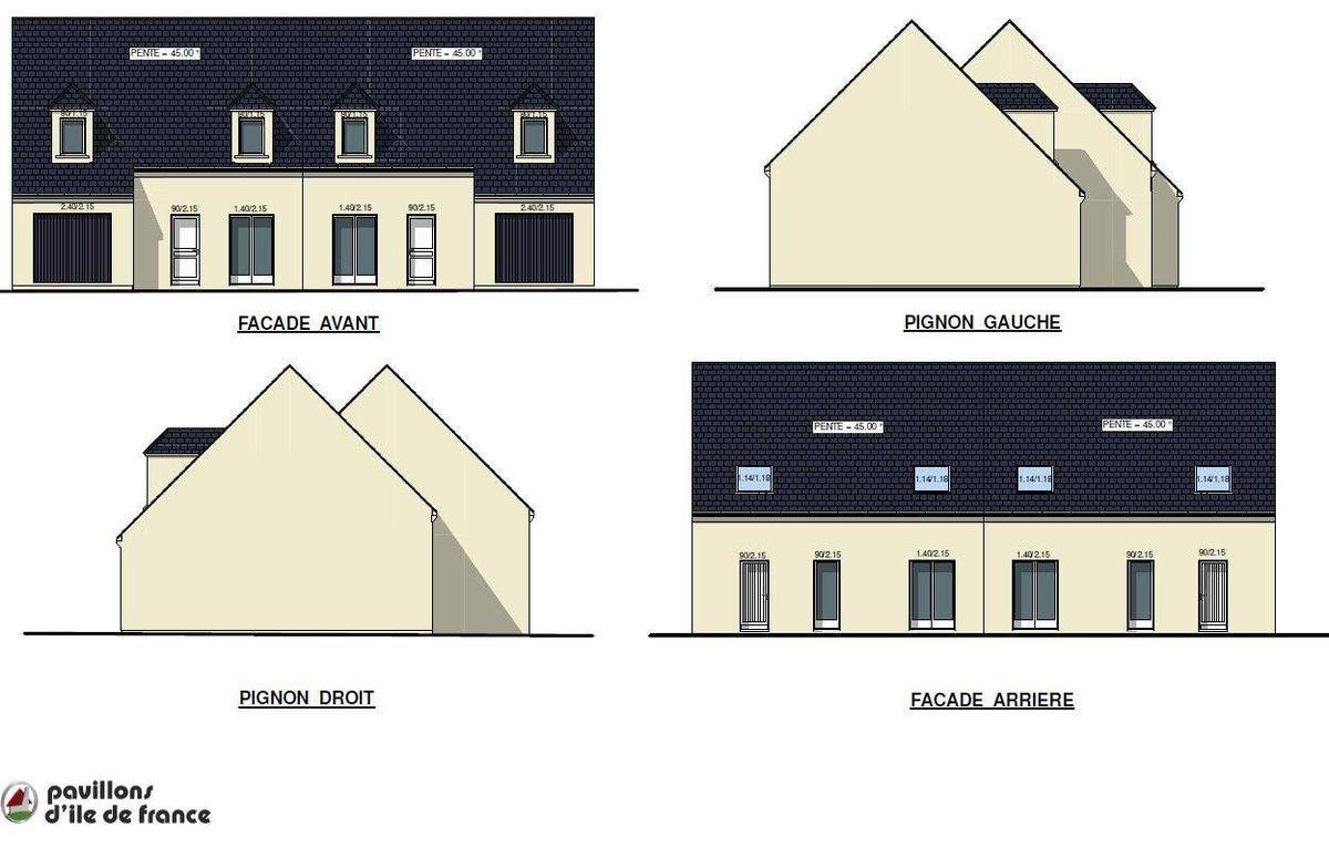 Programme terrain + maison à Barisis-aux-Bois en Aisne (02) de 2584 m² à vendre au prix de 437700€ - 1