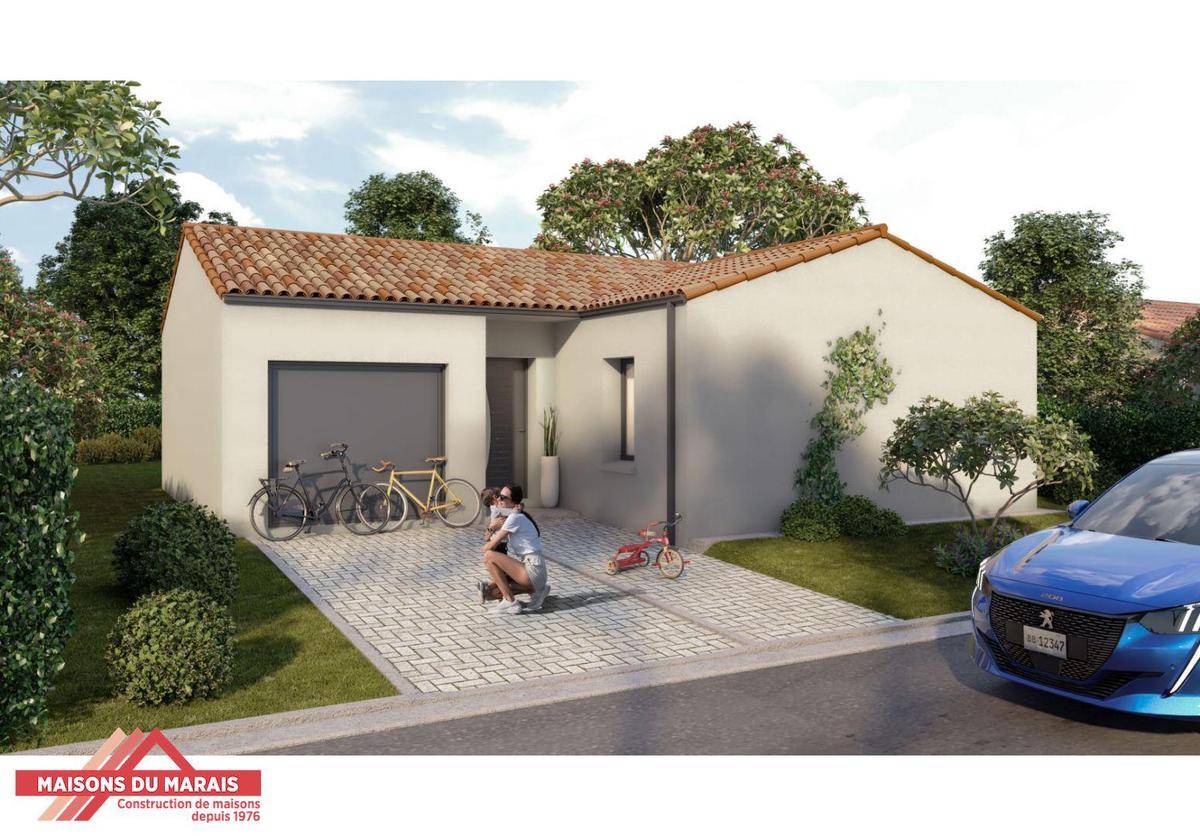 Programme terrain + maison à Amailloux en Deux-Sèvres (79) de 764 m² à vendre au prix de 152117€ - 1
