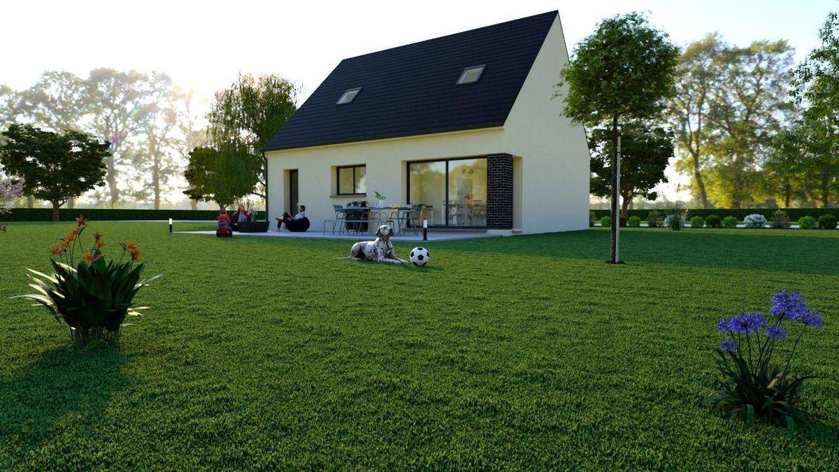 Programme terrain + maison à Pierrefitte-sur-Seine en Seine-Saint-Denis (93) de 200 m² à vendre au prix de 384000€ - 4