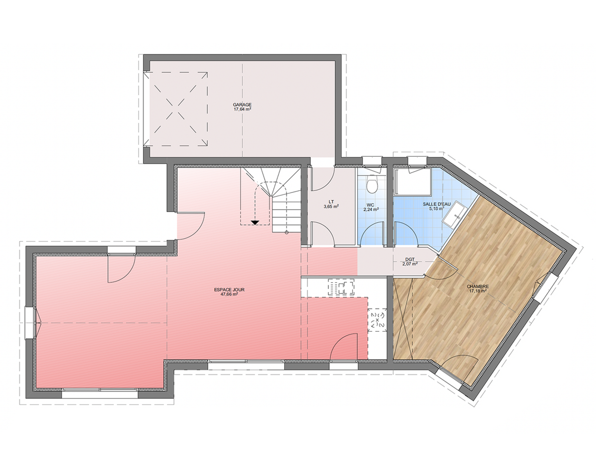 Programme terrain + maison à Salon-de-Provence en Bouches-du-Rhône (13) de 580 m² à vendre au prix de 444855€ - 4