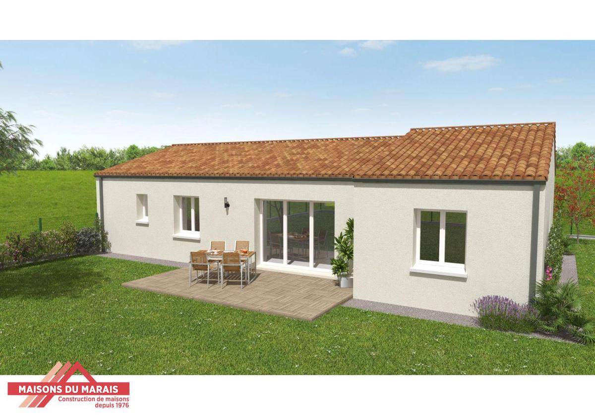 Programme terrain + maison à Nouaillé-Maupertuis en Vienne (86) de 516 m² à vendre au prix de 235440€ - 2